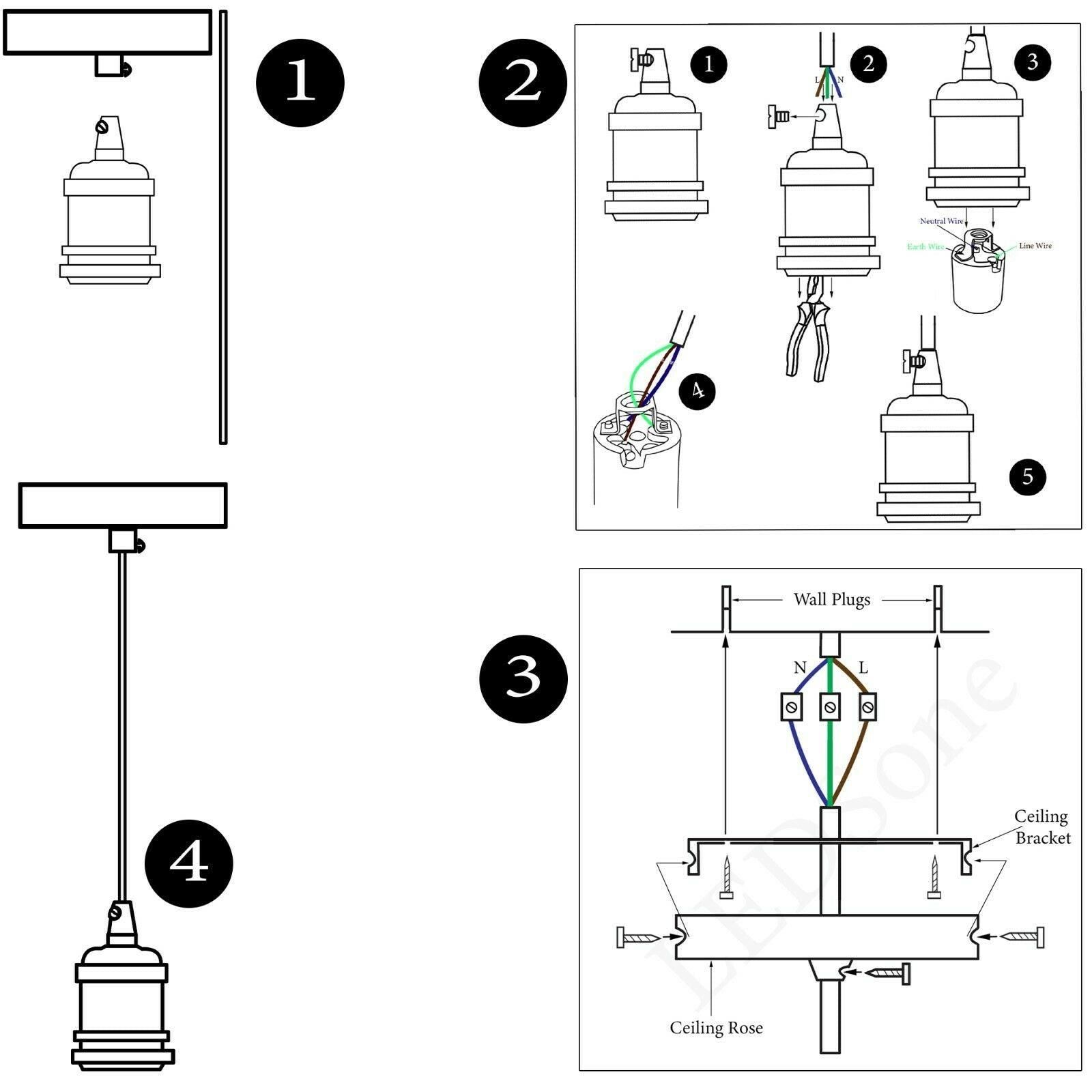12" Pendant Lights Static Pulse Electrical Ltd.